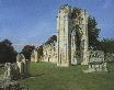 St Mary's Abbey wbere a ghostly monk has been seen from time to time. 